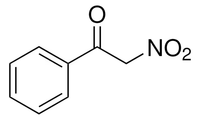 Benzoylnitromethane structure, CAS 614-21-1