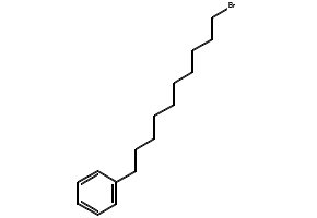 1-Bromo-10-phenyldecane structure, CAS 85562-26-1