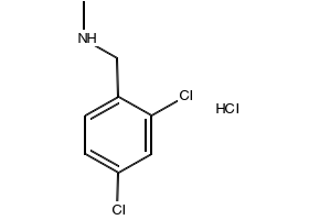 N-Methyl-2,4-dichlorobenzylamineHydrochloride structure, CAS 90389-07-4