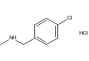 N-Methyl-4-chlorobenzylamineHydrochloride structure, CAS 65542-24-7
