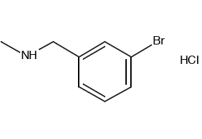 N-Methyl-3-bromobenzylamineHydrochloride structure, CAS 90389-51-8