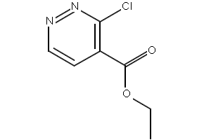 Ethyl3-Chloropyridazine-4-carboxylate structure, CAS 1445-54-1