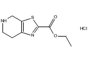 Ethyl4,5,6,7-Tetrahydrothiazolo[5,4-c]pyridine-2-carboxylateHydrochloride structure, CAS 1186663-33-1
