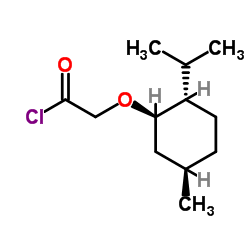 (-)-MenthoxyacetylChloride structure, CAS 15356-62-4