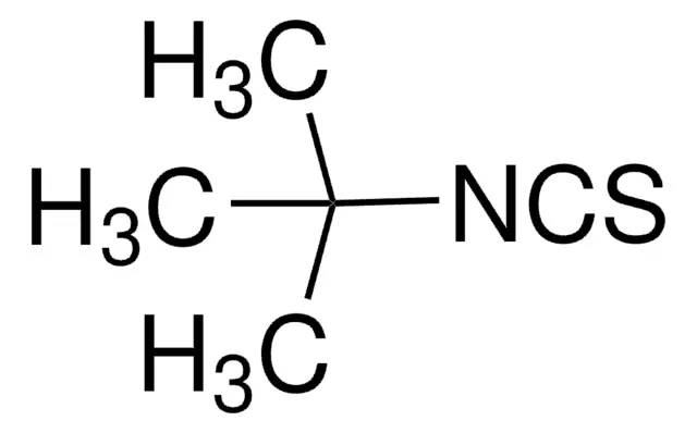 tert-Butylisothiocyanate structure, CAS 590-42-1