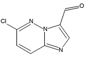 6-Chloroimidazo[1,2-b]pyridazine-3-carbaldehyde structure, CAS 154578-26-4