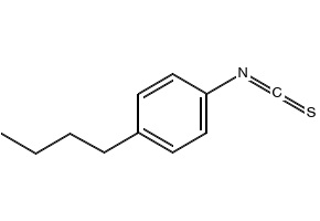 4-Butylphenylisothiocyanate structure, CAS 23165-44-8