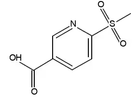 6-(Methylsulfonyl)nicotinicAcid structure, CAS 1186663-34-2