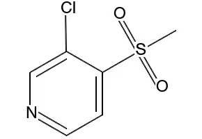 3-Chloro-4-(methylsulfonyl)nitrobenzene structure, CAS 91842-77-2
