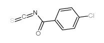 4-Chlorobenzoylisothiocyanate structure, CAS 16794-67-5