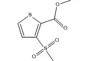 2-Methyl-3-(methylsulfonyl)benzoicAcid structure, CAS 1186663-49-9