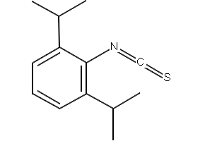 2,6-Diisopropylphenylisothiocyanate structure, CAS 25343-70-8
