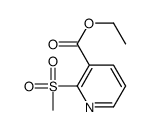 Ethyl2-(Methylsulfonyl)nicotinate structure, CAS 1186663-29-5