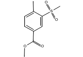 3-Methyl-4-(methylsulfonyl)benzoicAcid structure, CAS 1186663-65-9