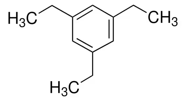 1,3,5-Triethylbenzene structure, CAS 102-25-0