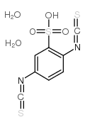 2,5-Diisothiocyanato-benzensulfonicaciddihydrate structure, CAS 384819-92-5