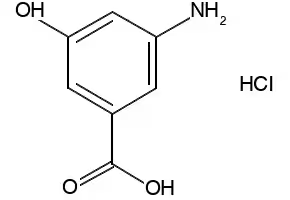 3-Amino-5-hydroxybenzoicAcidHydrochloride structure, CAS 14206-69-0