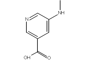 5-(Methylamino)nicotinicAcid structure, CAS 91702-88-4