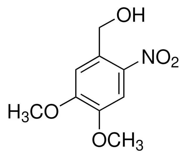 4,5-Dimethoxy-2-nitrotoluene structure, CAS 7509-11-7