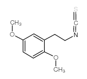 2,5-Dimethoxyphenethylisothiocyanate structure, CAS 56771-74-5