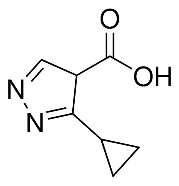5-Cyclopropyl-1H-pyrazole structure, CAS 1071497-79-4
