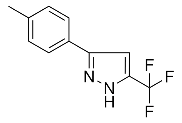 3-(4-Methylphenyl)-5-(trifluoromethyl)pyrazole structure, CAS 219986-64-8
