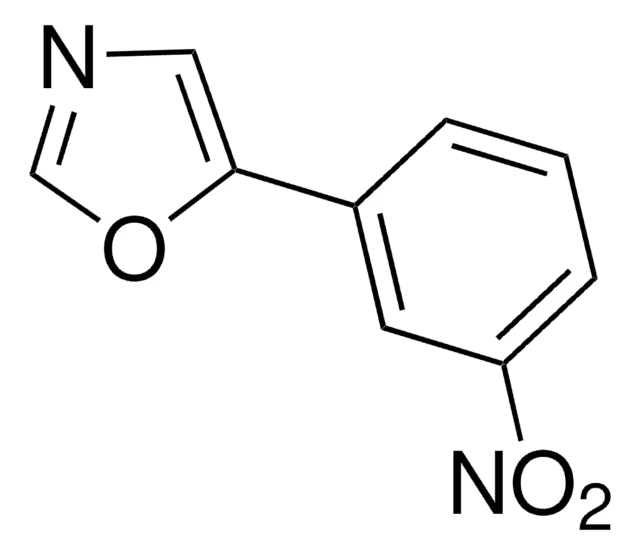 5-(3-Nitrophenyl)-1,3-oxazole structure, CAS 89808-77-5