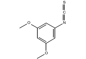 3,5-Dimethoxyphenylisothiocyanate structure, CAS 104968-58-3