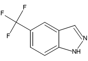 5-(Trifluoromethyl)-1H-indazole structure, CAS 885271-64-7