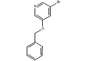 3-Benzyloxy-5-bromopyridine structure, CAS 130722-95-1