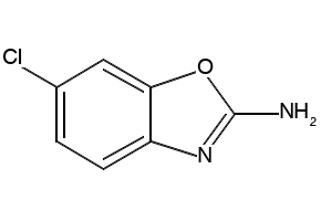 2-Amino-6-chlorobenzoxazole structure, CAS 52112-68-2