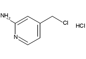 2-Amino-4-(chloromethyl)pyridineHydrochloride structure, CAS 1186663-31-9