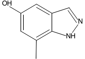 5-Hydroxy-7-methyl-1H-indazole structure, CAS 478841-61-1