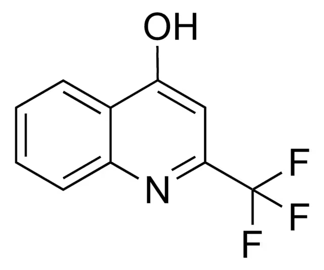 4-Hydroxy-2-(trifluoromethyl)quinoline structure, CAS 1701-18-4