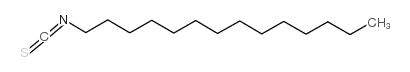 Tetradecylisothiocyanate structure, CAS 3224-48-4