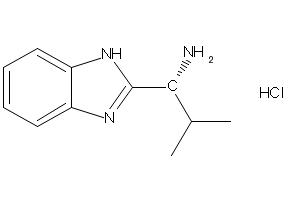 (R)-1-(1H-Benzimidazol-2-yl)-2-methylpropylamineHydrochloride structure, CAS 1234863-36-5