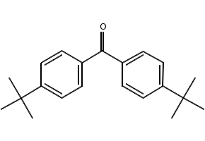 4,4'-Di-tert-Butylbenzophenone structure, CAS 15796-82-4