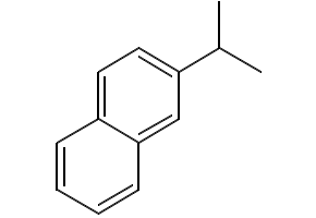 2-Isopropylnaphthalene structure, CAS 2027-17-0