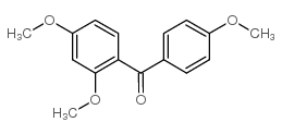2,4,4'-Trimethoxybenzophenone structure, CAS 4038-15-7
