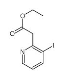 ETHYL2-(3-IODOPYRIDIN-2-YL)ACETATE structure, CAS 1245645-70-8