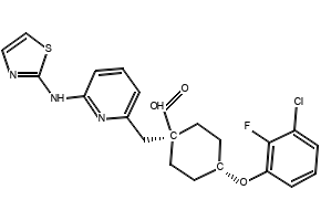 6-(3-CHLORO-2-FLUOROPHENOXY)NICOTINICACID structure, CAS 1245643-50-8