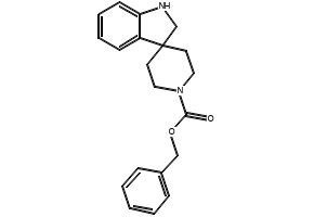 benzyl5-(trifluoromethyl)spiro[indoline-3,4'-piperidine]-1'-carboxylate structure, CAS 1243328-71-3
