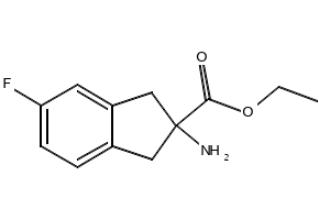 2-ethyl-2,3-dihydro-1H-Indene-2-carboxaldehyde structure, CAS 1262415-81-5