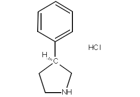 (S)-3-phenylpyrrolidinehydrochloride structure, CAS 1094670-20-8