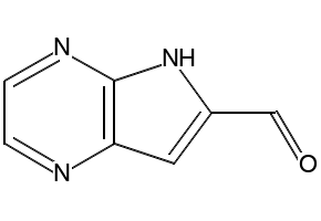 6-(4-bromophenyl)-5H-pyrrolo[2,3-b]pyrazine structure, CAS 348637-26-3