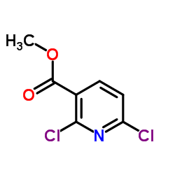 Methyl2,6-Dichloronicotinate structure, CAS 65515-28-8