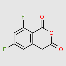 6,8-Difluoro-isochroman-1,3-dione structure, CAS 1075716-33-4