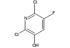 2,6-dichloro-3-nitropyridin-ol structure, CAS 650140-87-7