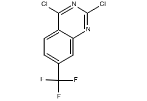 2,4-dichloro-7-(trifluoromethoxy)quinazoline structure, CAS 1160994-83-1