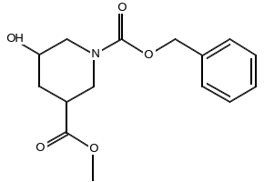 Ethyl1-Cbz-5-Hydroxypiperidine-3-carboxylate structure, CAS 1095010-49-3